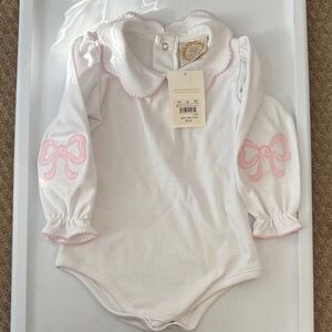 TBBC One Piece Peter Pan with Bow Accents on Elbow